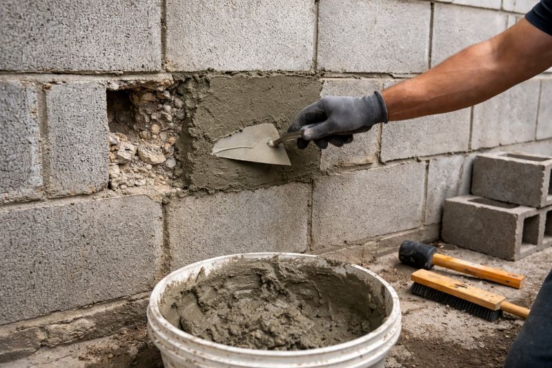 Block Wall Repair in Allen, TX
