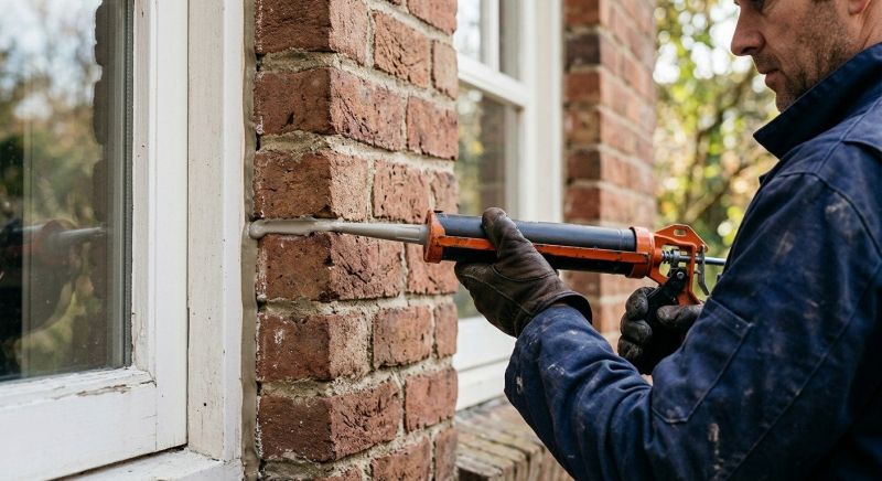 Brick Caulking in Plano, TX