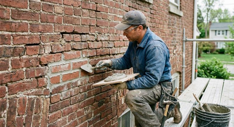 Brick Flatwork Repair in Rowlett, TX