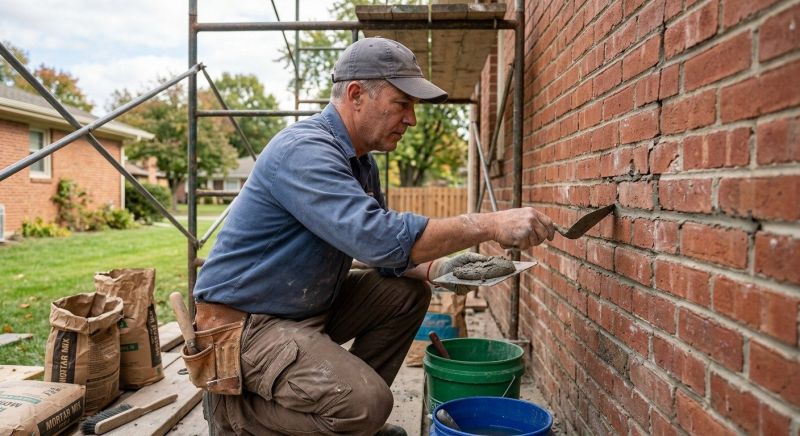 Brick Masonry Repair in Denton County, TX