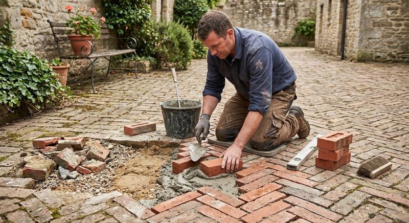 Brick Masonry Repair in Flower Mound, TX