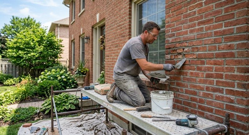 Brick Masonry Repair in Plano, TX