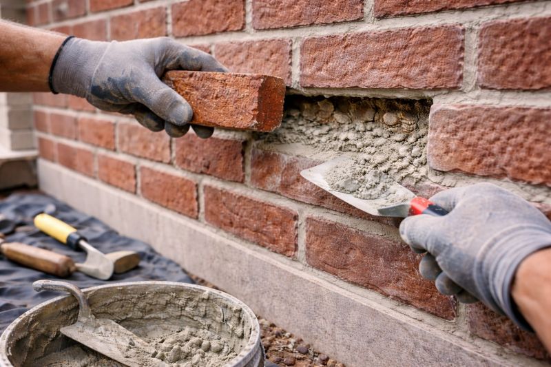 Brick Repair in Melissa, TX