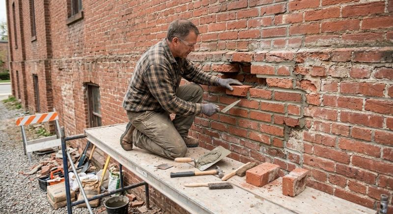 Brick Repair in Melissa, TX