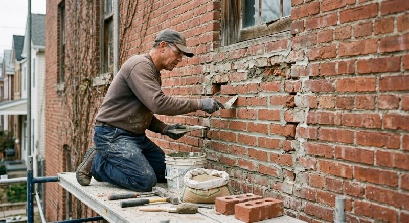 Brick Repair in Rockwall, TX
