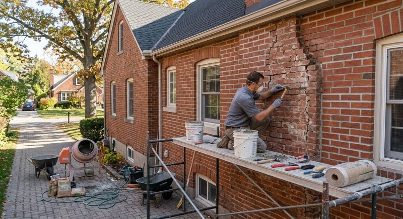 Brick Restoration in Frisco, TX