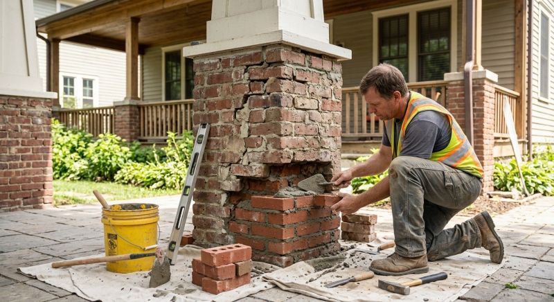 Brick Restoration in Sachse, TX