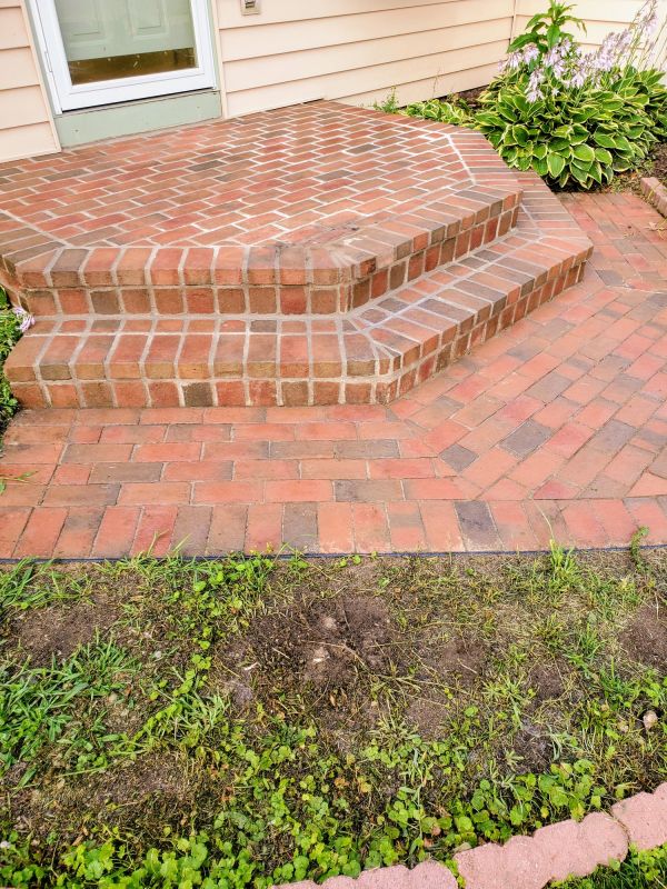 Brick Stoop Repair in Plano, TX