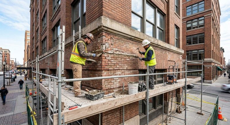 Commercial Masonry Repair in Wylie, TX
