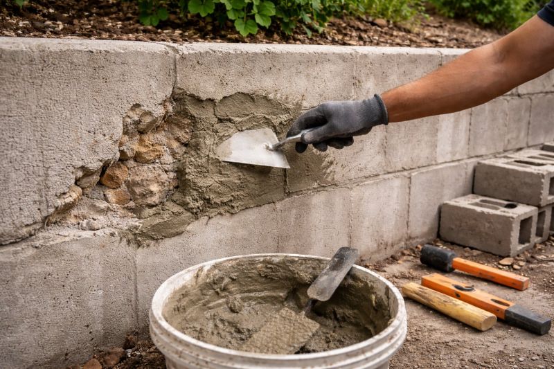 Retaining Wall Repair in Allen, TX