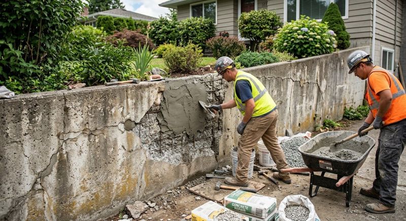 Retaining Wall Repair in Irving, TX