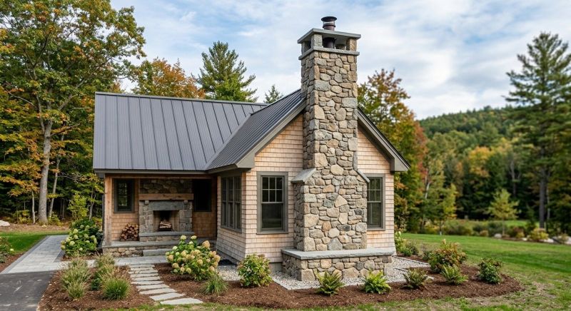 Stone Chimney Installation in Addison, TX