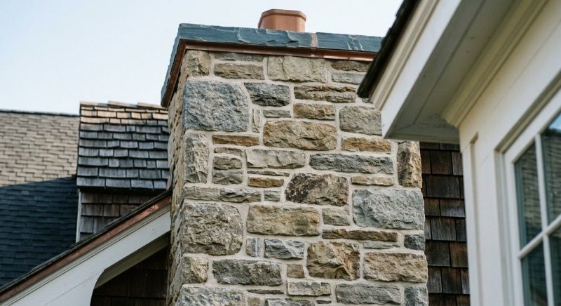 Stone Chimney Installation in Plano, TX