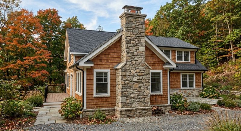 Stone Chimney Installation in Wylie, TX