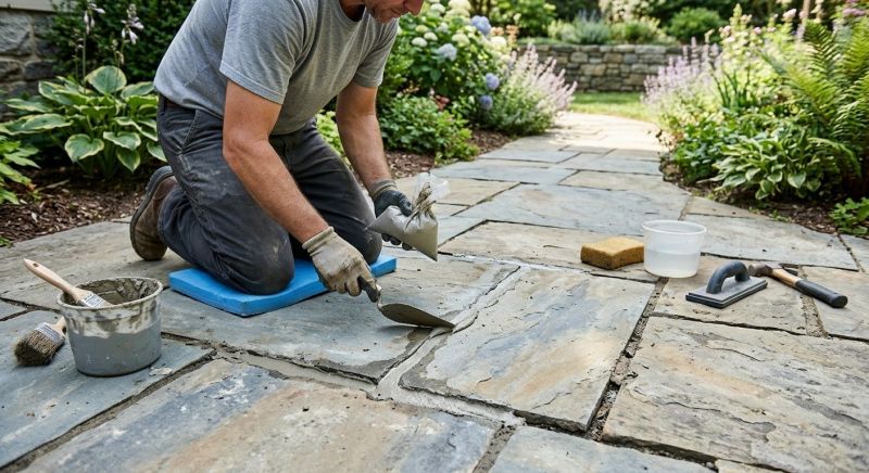 Stone Driveway Repair in Plano, TX