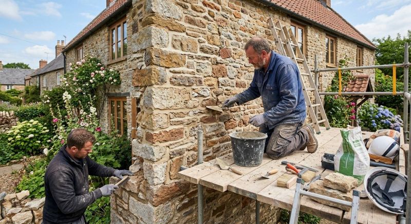 Stone Masonry Repair in Euless, TX