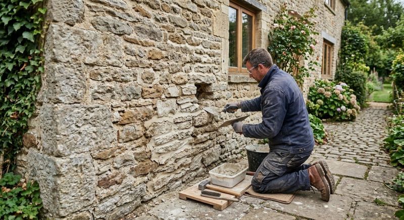 Stone Masonry Repair in Garland, TX