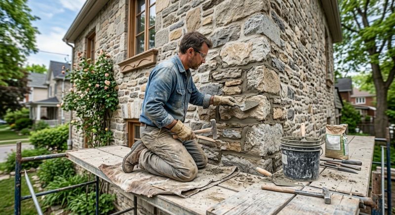 Stone Masonry Repair in Plano, TX