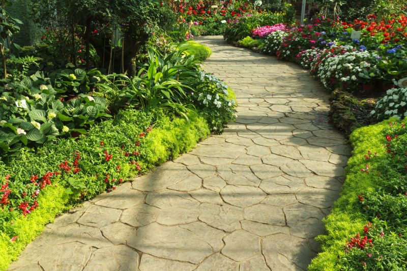 Stone Walkway Repair in Plano, TX