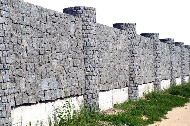 Stone Wall Repair in Collin County, TX
