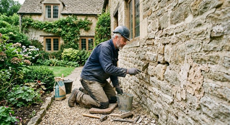 Stonework Repair in Allen, TX
