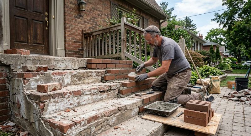 Stonework Repair in Coppell, TX
